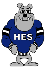 Huntersville ES mascot logo